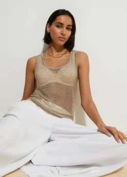 Damen bonprix Bekleidung·Umstandsmode|Strickmode|Strick-Top aus softem Viskose-Mix