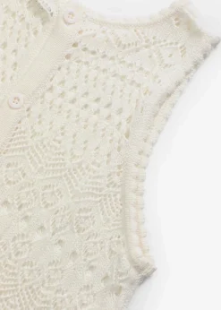 Clearance Stricktop mit Lochstrickmuster Damen Bekleidung·Umstandsmode|Strickmode