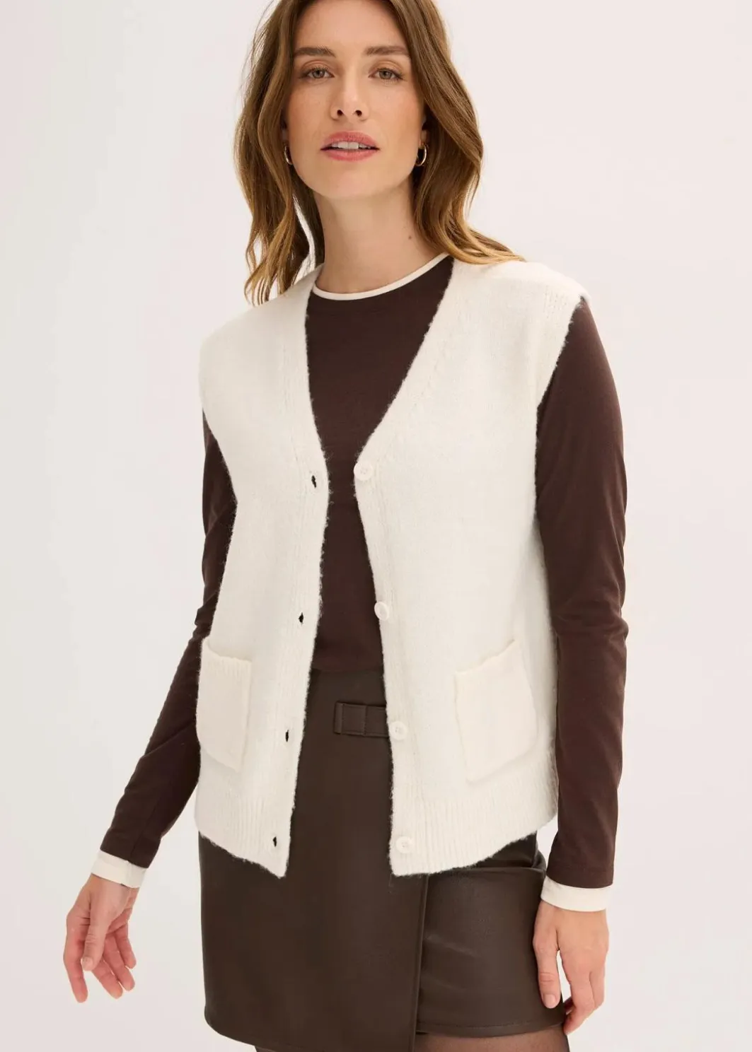 Damen bonprix Bekleidung·Umstandsmode|Bekleidung·Hosen|Strick-Weste