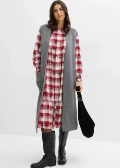 Damen bonprix Strickmode|Jacken & Mäntel|Strick-Weste