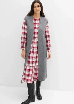 Damen bonprix Strickmode|Jacken & Mäntel|Strick-Weste