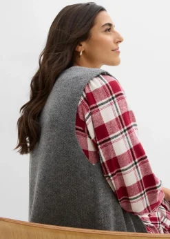 Damen bonprix Strickmode|Jacken & Mäntel|Strick-Weste