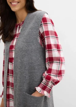 Damen bonprix Strickmode|Jacken & Mäntel|Strick-Weste