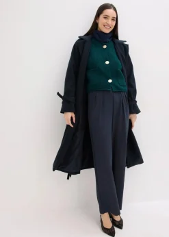 Damen bonprix Bekleidung·Umstandsmode|Bekleidung·Hosen|Strickweste mit dekorativen Knöpfen