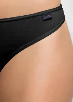 Online String mit Bio-Baumwolle (6er Pack) Damen Wäsche·Basics|Wäsche·Baumwollunterwäsche