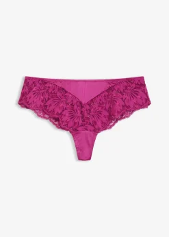 Online String Panty aus glänzendem Material Damen Höschen|Dessous