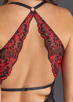 Damen bonprix Wäsche·Erotikwäsche|Erotikwäsche|Stringbody ouvert