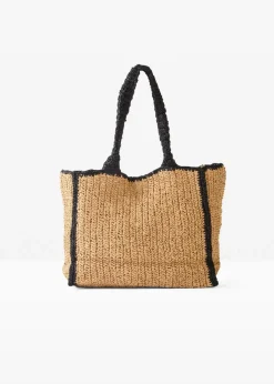 Damen bonprix Taschen|Strohshopper