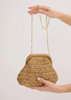 Best Strohumhängetasche Damen Taschen