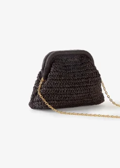 Strohumhängetasche Damen Taschen