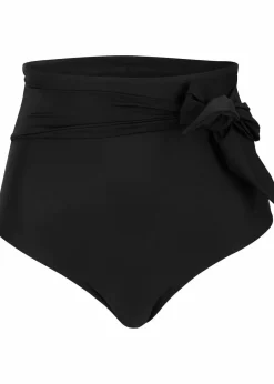 Damen bonprix Nachhaltigere Materialien|Mix & Match|Strong Highwaist Shape-Bikinihose mit Bindeband