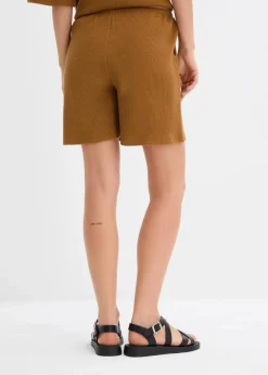 Best Strukturshorts aus reiner Baumwolle Damen Bekleidung·Outdoorbekleidung|Bekleidung·Kleider