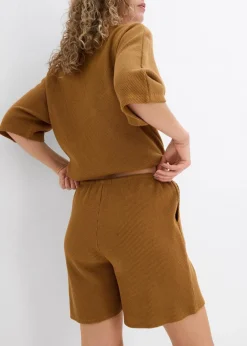 Best Strukturshorts aus reiner Baumwolle Damen Bekleidung·Outdoorbekleidung|Bekleidung·Kleider