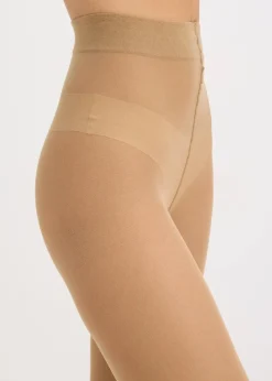 Damen bonprix Wäsche·Socken & Strumpfhosen|Nachhaltigere Materialien|Strumpfhose 30den mit recyceltem Polyamid
