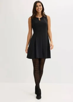 Damen bonprix Wäsche·Socken & Strumpfhosen|Socken & Strumpfhosen|Strumpfhose mit floralem Netzmuster