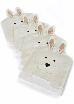 Best Stuhlhusse in Hasen-Form (4er Pack) Hussen & Sofaüberwürfe