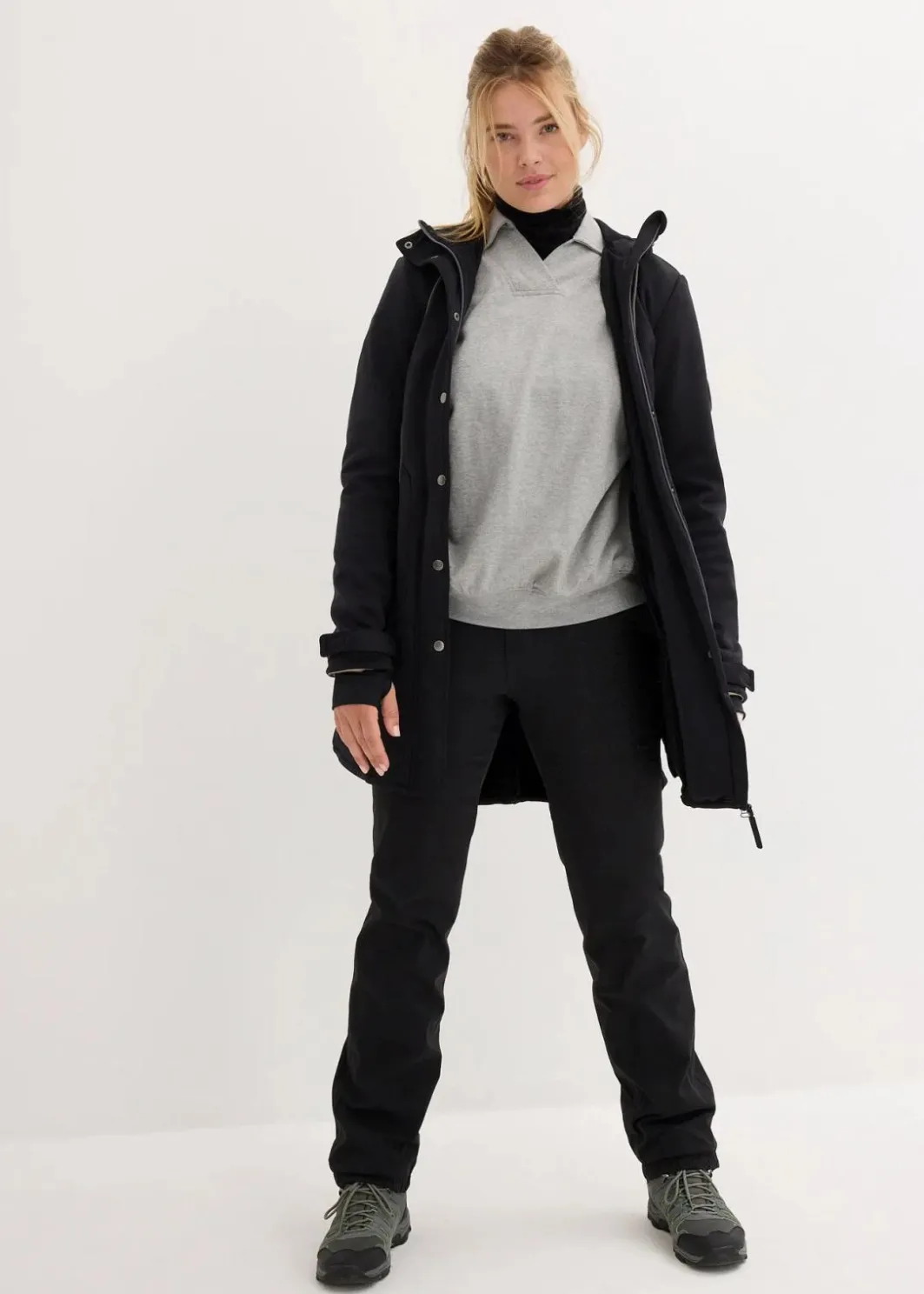 Clearance Super Stretch Softshell-Parka, wasserabweisend Damen Nachhaltigere Materialien|Jacken & Mäntel