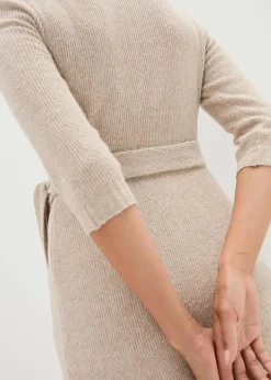 Discount Superweiches Umstands- und Stillstrickkleid mit 3/4 Ärmeln Damen Bekleidung·Blazer|Nachhaltigere Materialien