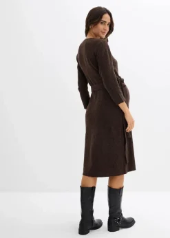 New Superweiches Umstands- und Stillstrickkleid mit 3/4 Ärmeln Damen Nachhaltigere Materialien|Bekleidung·Blazer