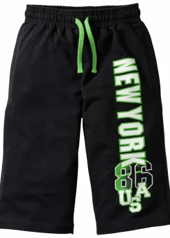 Clearance Sweat-Bermuda aus reiner Baumwolle Kinder Jungen 9-16 Jahre·Shorts