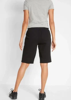 Damen bonprix Bekleidung·Outdoorbekleidung|Bekleidung·Röcke|Sweat-Bermuda aus reiner Baumwolle
