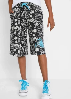 Kinder bonprix Jungen 9-16 Jahre·Shorts|Jungen 2-8 Jahre·Nachhaltigere Materialien|Sweat-Bermuda aus reiner Bio Baumwolle