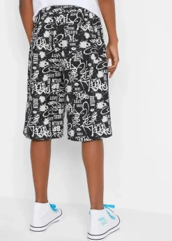 Kinder bonprix Jungen 9-16 Jahre·Shorts|Jungen 2-8 Jahre·Nachhaltigere Materialien|Sweat-Bermuda aus reiner Bio Baumwolle