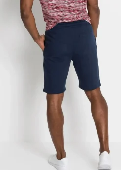 Sale Sweat-Bermuda aus reiner Baumwolle Herren Shorts|Sportbekleidung
