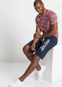 Sale Sweat-Bermuda aus reiner Baumwolle Herren Shorts|Sportbekleidung