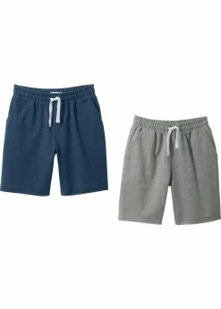 New Sweat-Bermuda aus weichem Baumwol-Mix (2er Pack) Kinder Jungen 9-16 Jahre·Mehrfachpacks|Jungen 9-16 Jahre·Shorts