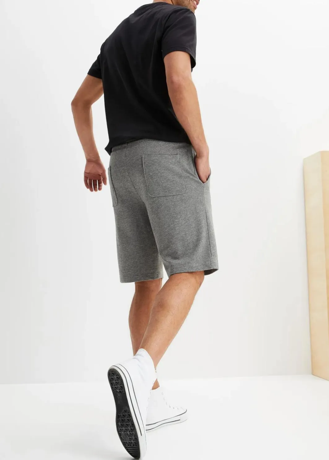 New Sweat-Bermuda (2er Pack) Herren Shorts|Basics