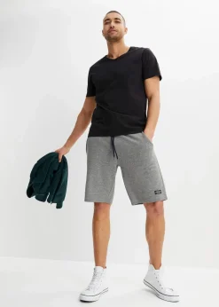 New Sweat-Bermuda (2er Pack) Herren Shorts|Basics