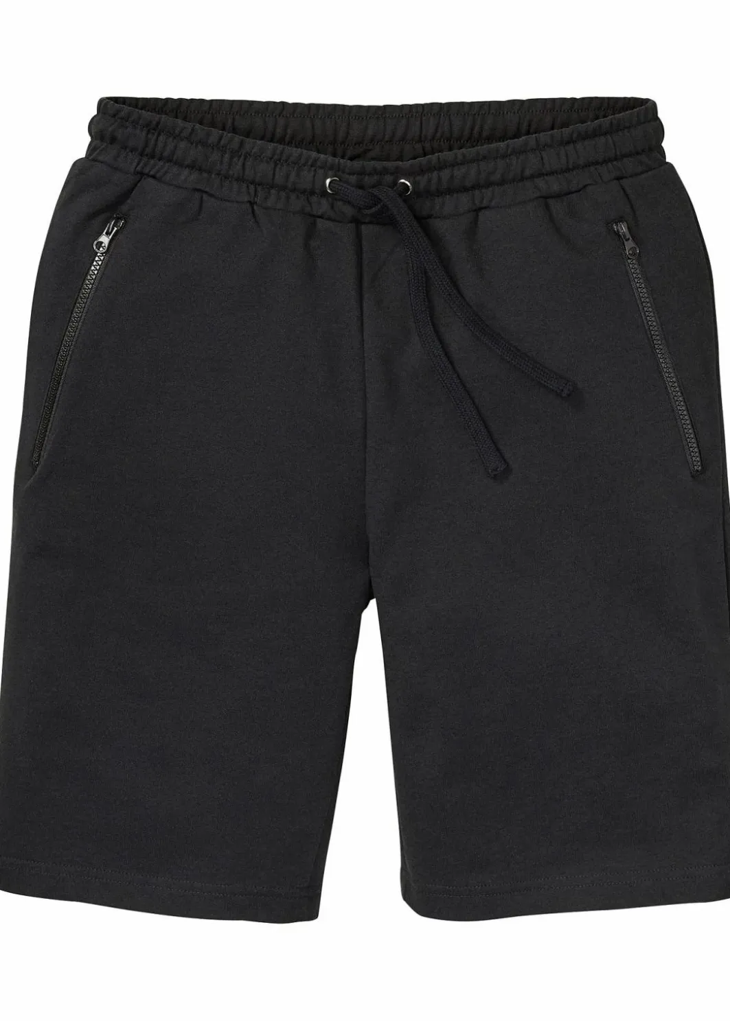 Clearance Sweat-Bermuda mit praktischen Reißverschlusstaschen Herren Shorts|Basics