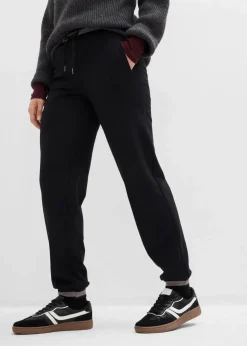 Damen bonprix Bekleidung·Blusen & Tuniken|Bekleidung·Kleider|Sweathose aus Baumwoll-Mix, 2er Pack