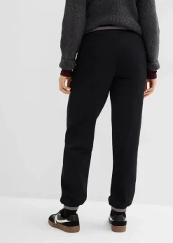 Damen bonprix Bekleidung·Blusen & Tuniken|Bekleidung·Kleider|Sweathose aus Baumwoll-Mix, 2er Pack