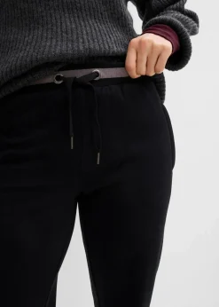 Damen bonprix Bekleidung·Blusen & Tuniken|Bekleidung·Kleider|Sweathose aus Baumwoll-Mix, 2er Pack