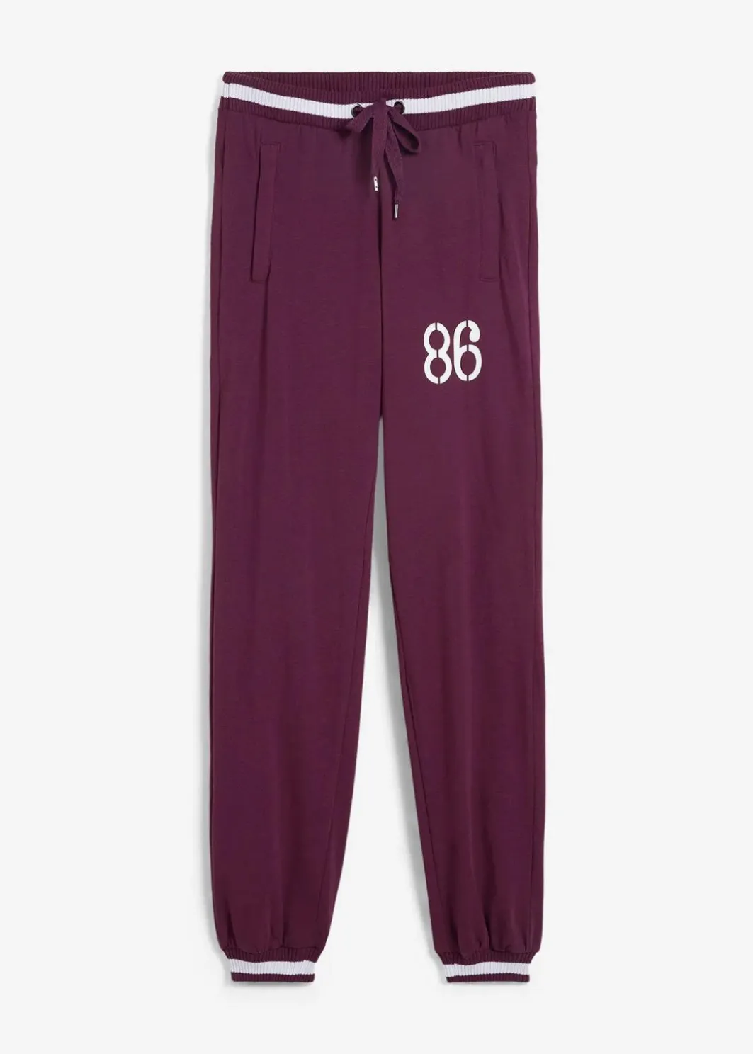 Best Sweathose aus elastischem Baumwoll-Mix Damen Hosen|Sweat