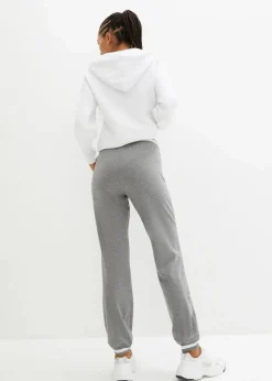 Damen bonprix Hosen|Sweat|Sweathose aus elastischem Baumwoll-Mix