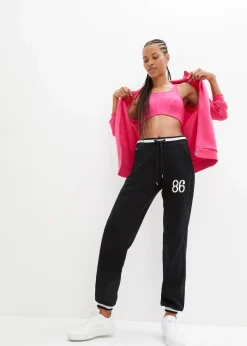 Online Sweathose aus elastischem Baumwoll-Mix Damen Bekleidung·Blusen & Tuniken|Bekleidung·Kleider