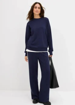 Damen bonprix Hosen|Sweat|Sweathose aus Interlock-Qualität