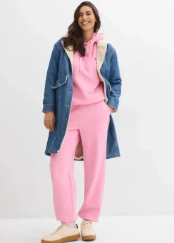 Hot Sweathose aus reiner Baumwolle Damen Hosen|Sweat