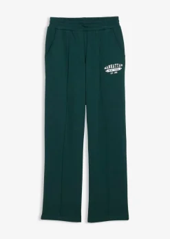 Sweathose aus reiner Baumwolle Damen Hosen|Sweat