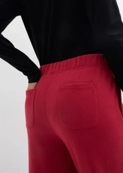Damen bonprix Hosen|Sweat|Sweathose aus reiner Bio-Baumwolle (2er Pack)