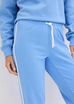 Damen bonprix Bekleidung·Röcke|Bekleidung·Blusen & Tuniken|Sweathose aus reiner schwerer Baumwolle (2er-Pack )