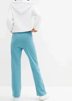 Damen bonprix Hosen|Sweat|Sweathose aus reiner schwerer Baumwolle (2er-Pack )