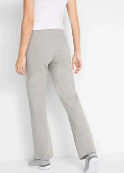 Damen bonprix Hosen|Sweat|Sweathose aus reiner schwerer Baumwolle (2er-Pack )