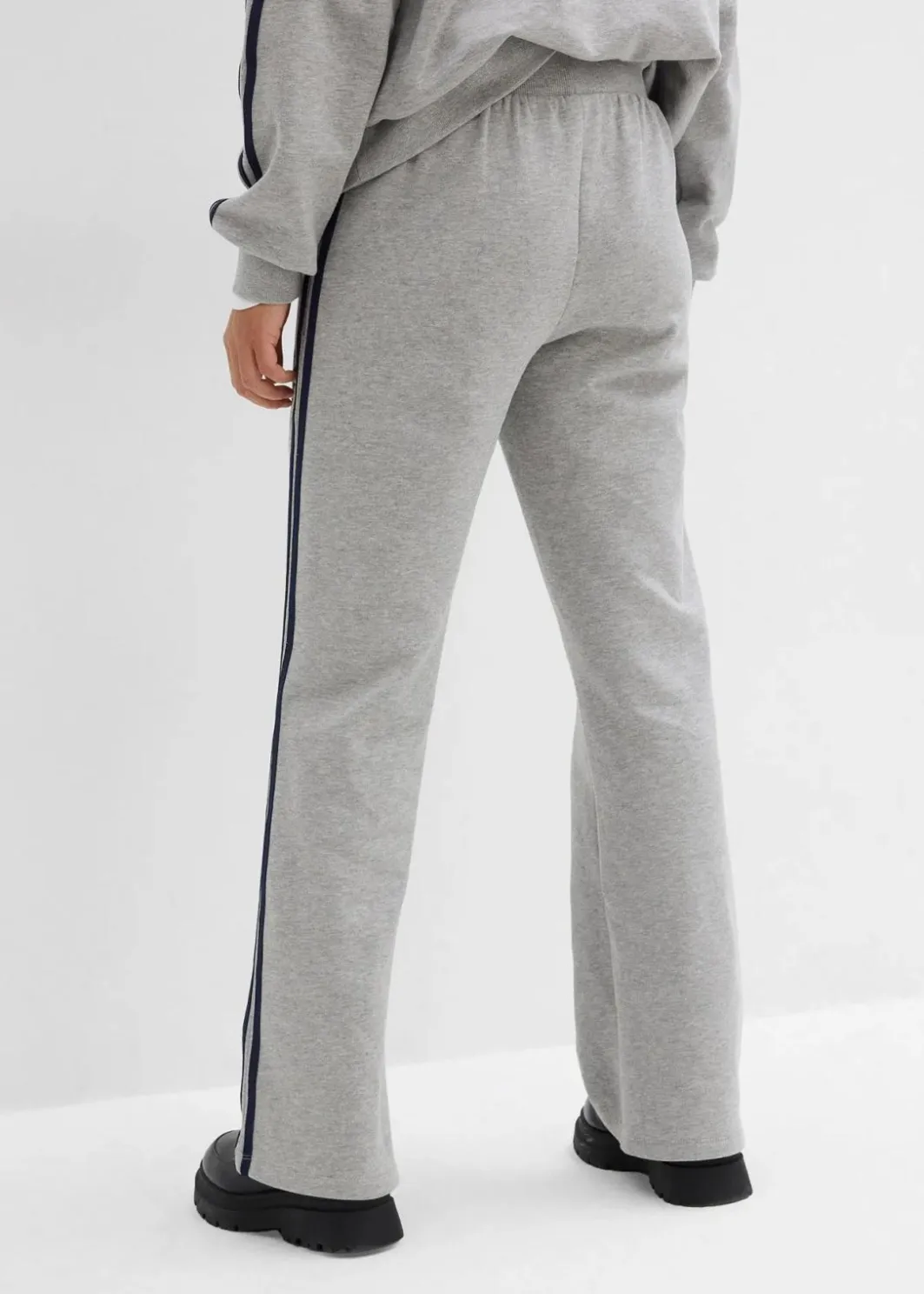 Online Sweathose aus weichem Baumwoll-Mix Damen Hosen|Sweat