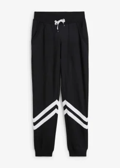 Damen bonprix Bekleidung·Blusen & Tuniken|Bekleidung·Kleider|Sweathose mit Streifen