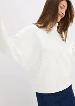 Outlet Sweatjacke aus bequemen Punto di Roma Damen Bekleidung·Blusen & Tuniken|Sweat