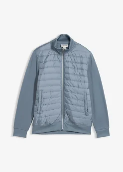 Discount Sweatjacke aus Materialmix Herren Große Größen|Outdoorbekleidung